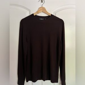 Theory Men’s Crew Neck Pullover in Regal Wool